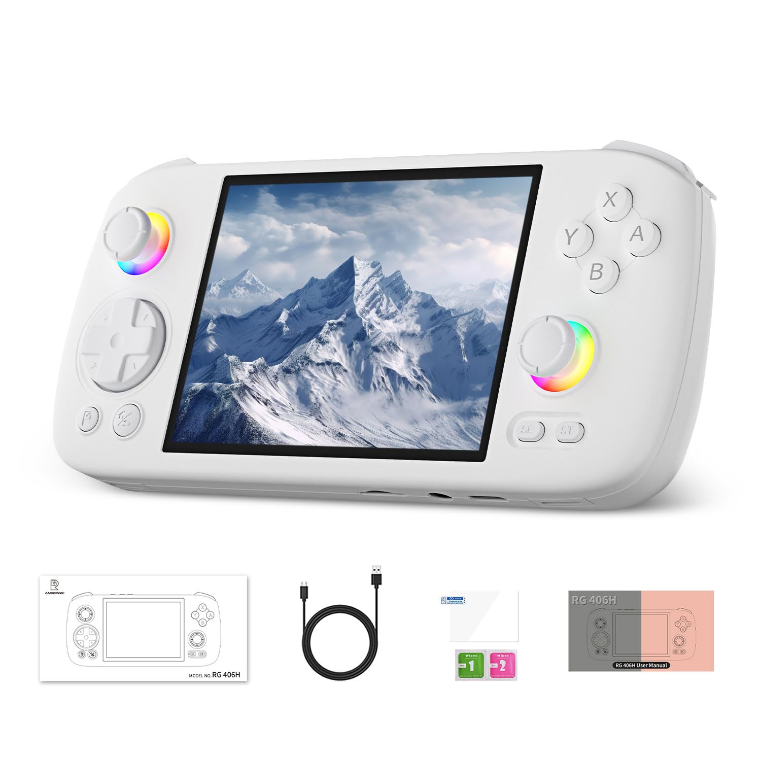 Amazon.com: RG406H Handheld Game Console,4.0 Inch IPS Classic